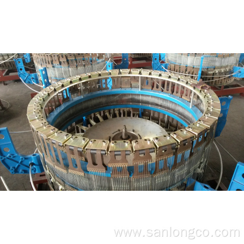 shuttles circular loom pp woven sack making machine